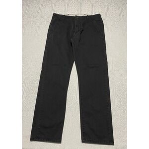 Levi's Men's Chino Pants Black Straight Fit Size 31×30